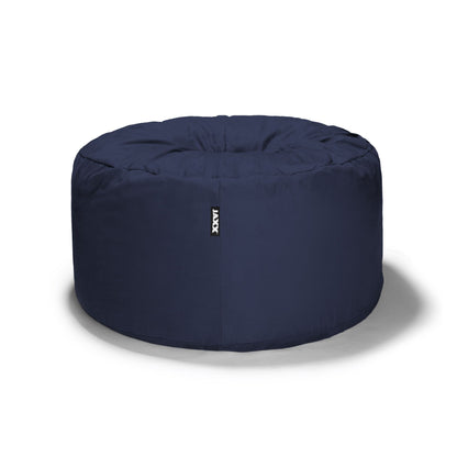 Jaxx Saxx 4 Foot Round Bean Bag w/ Removable Cover, Navy