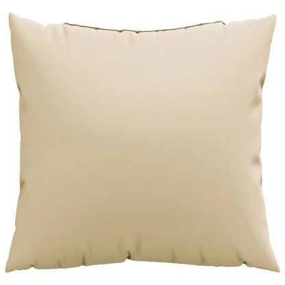 Throw Pillows 4 pcs Beige 23.6"x23.6" Fabric