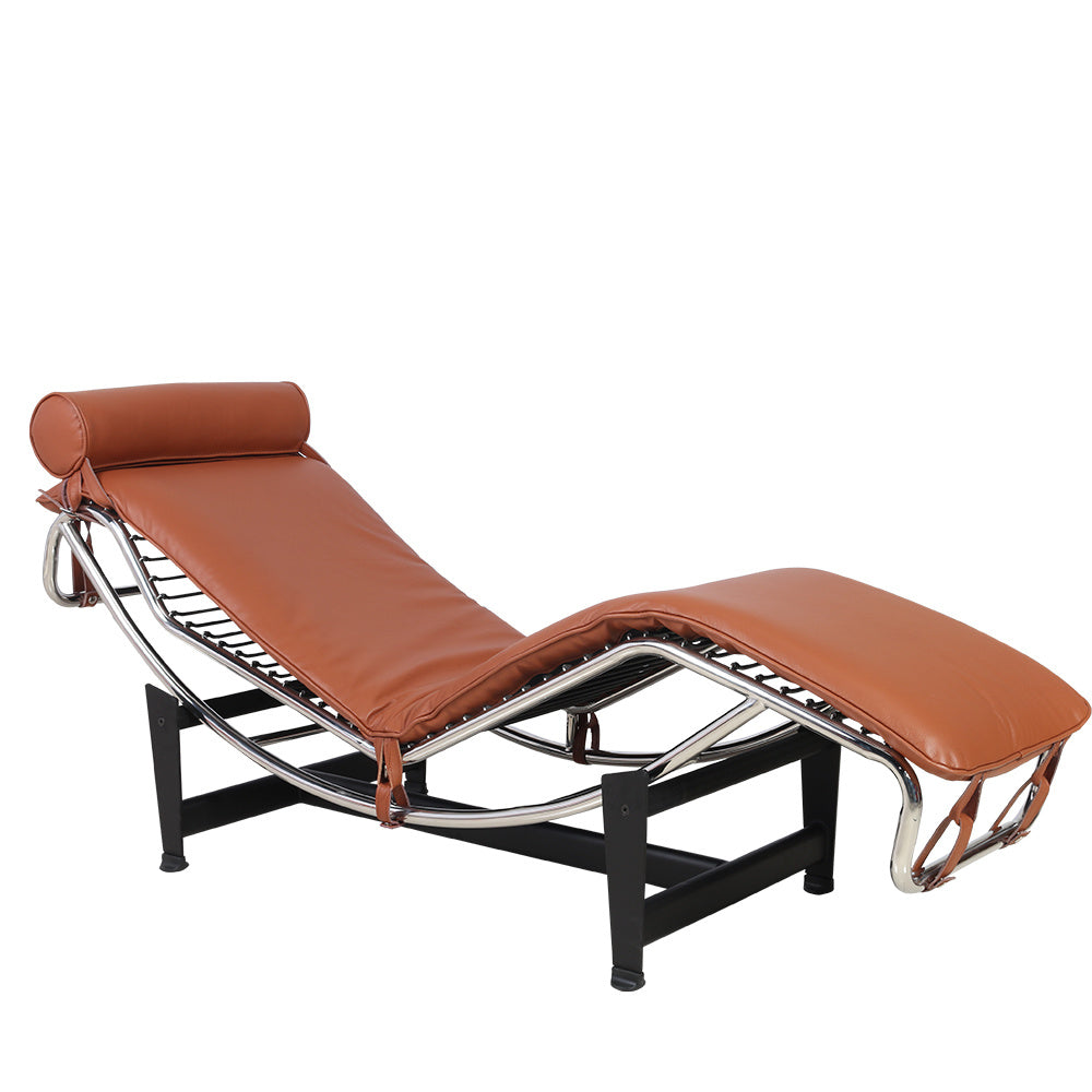 Le Corbusier LC-4 Style Replica Chaise Lounge Chair Mid Century Modern for living room/bedroom