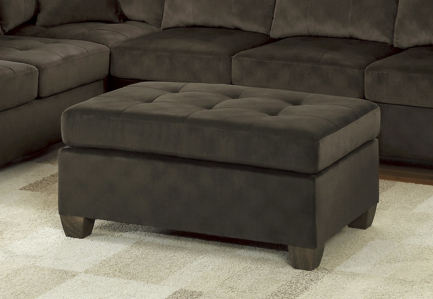 Upholstered Modern L-Shape Sofa