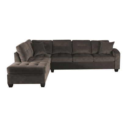 Upholstered Modern L-Shape Sofa