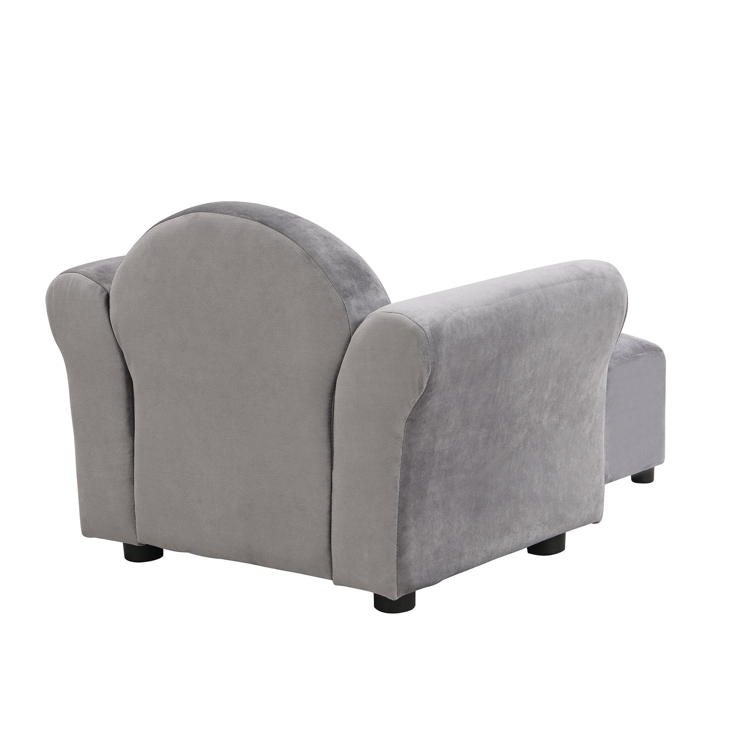 Kids Chair, Kids Upholstered Couch with ottoman