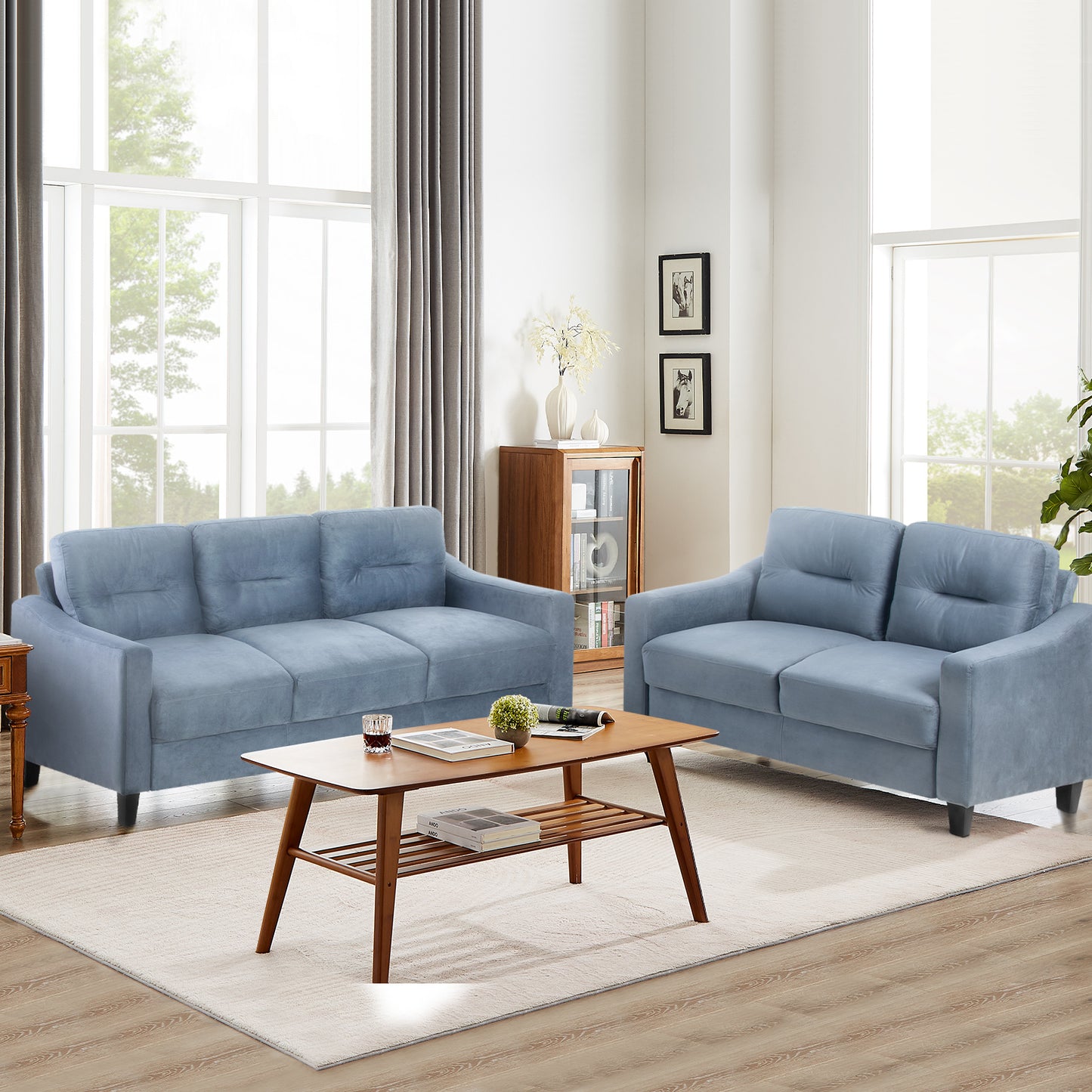 Couch Comfortable Sectional Couches and Sofas for Living Room Bedroom Office Small Space