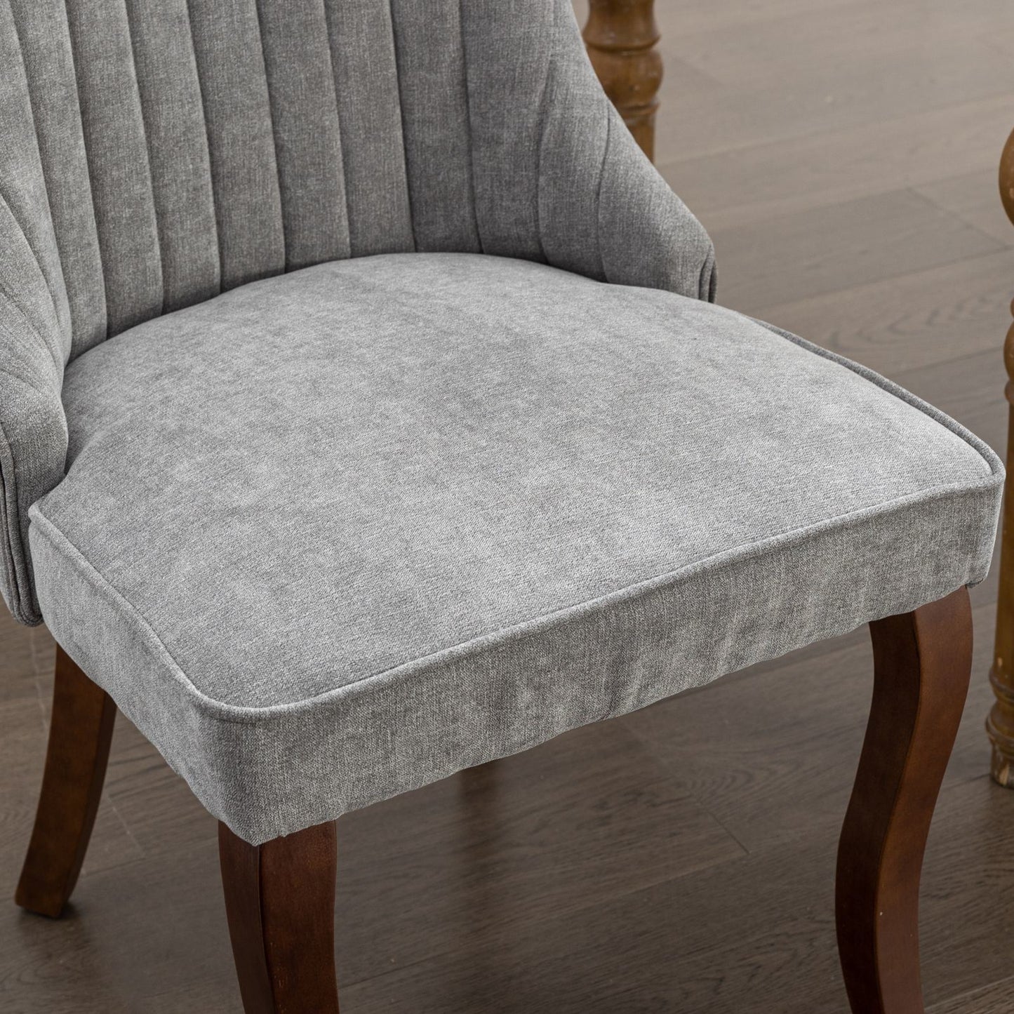 Rayon Cloth Flocking Linen Dining Chairs