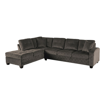 Upholstered Modern L-Shape Sofa