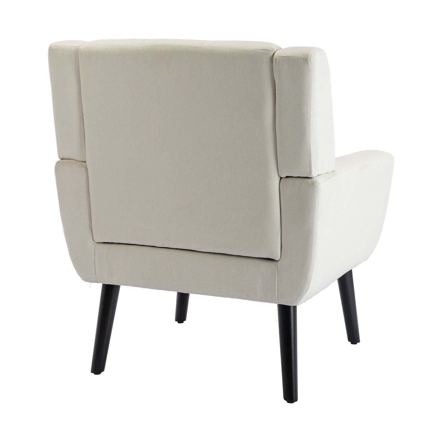 Modern Soft Linen Material Ergonomics Accent Chair