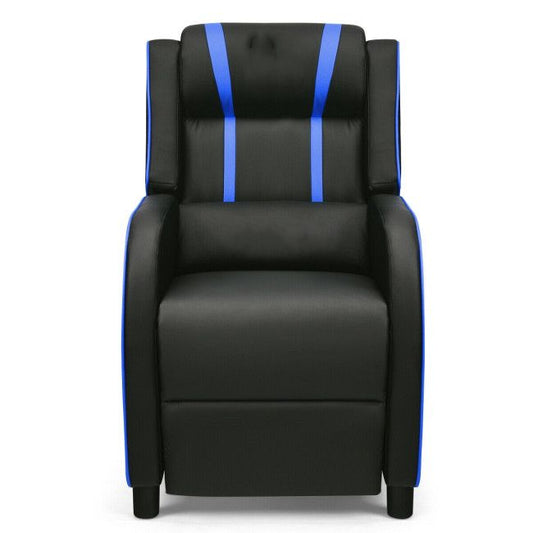 Massage Racing Gaming Single Recliner Chair