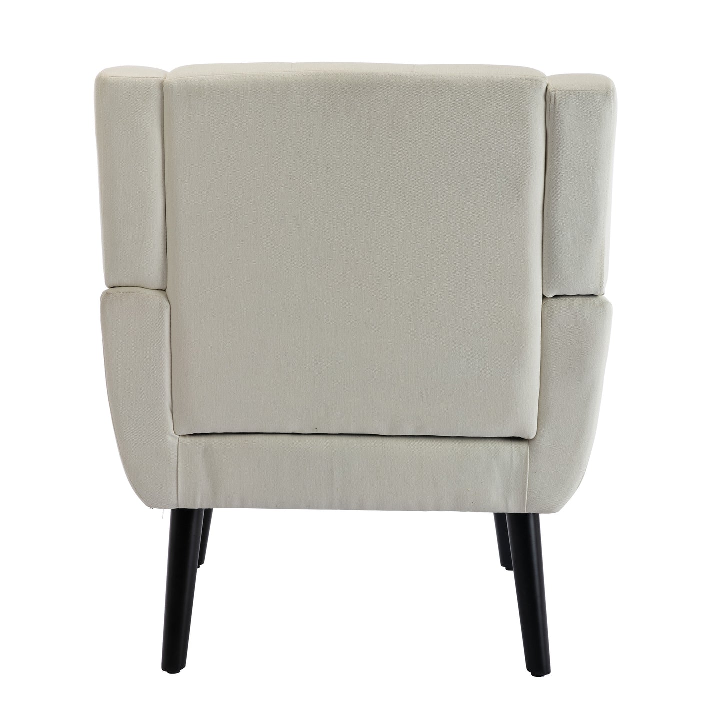 Modern Soft Linen Material Ergonomics Accent Chair