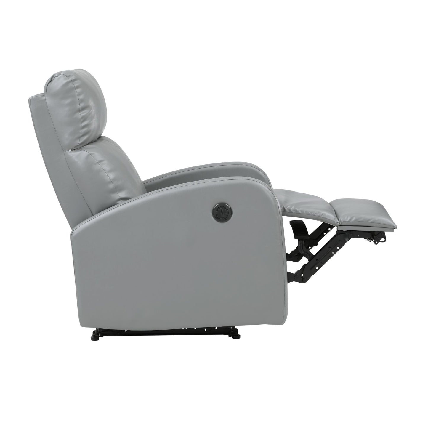 Aubrey Power Recliner In Elle Gray