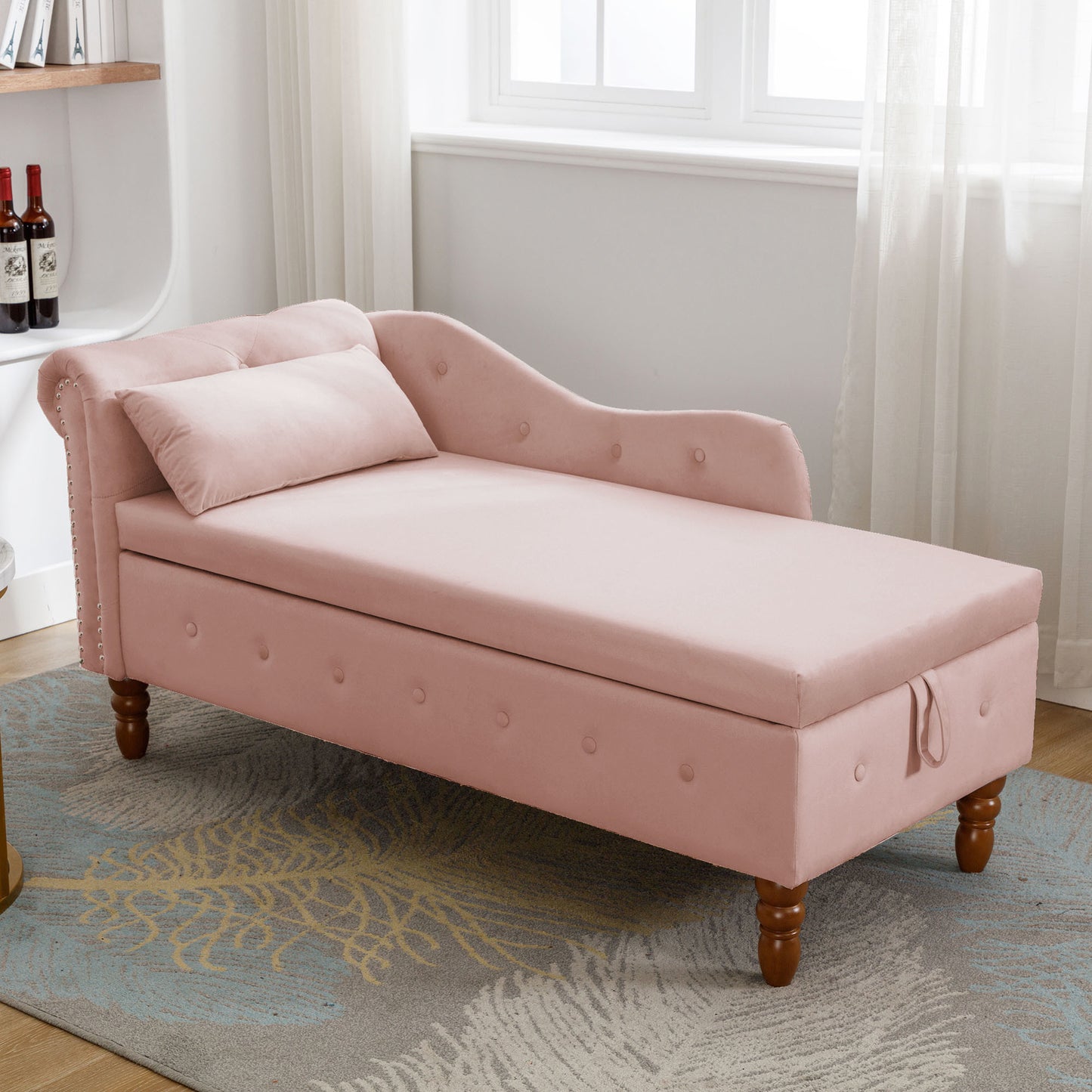 Pink Chaise Lounge