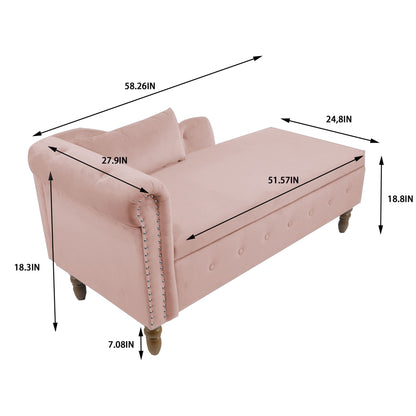 Pink Chaise Lounge