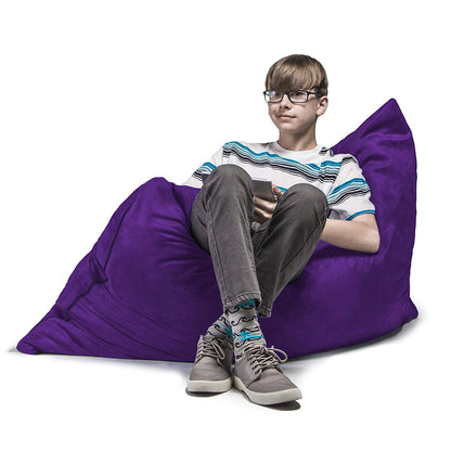 Jaxx 3.5 Ft Pillow Saxx Kids Bean Bag, Grape