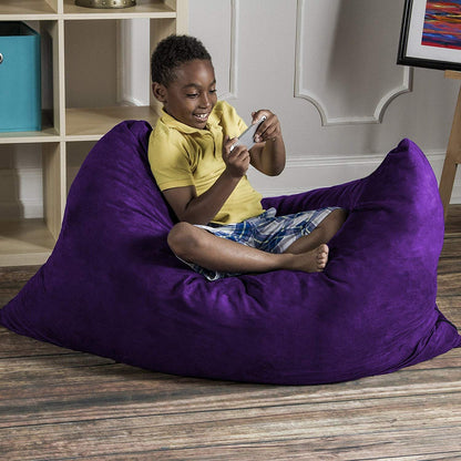 Jaxx 3.5 Ft Pillow Saxx Kids Bean Bag, Grape