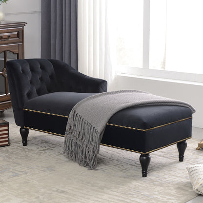 Button Tufted Right Arm Facing Lounge Sofa