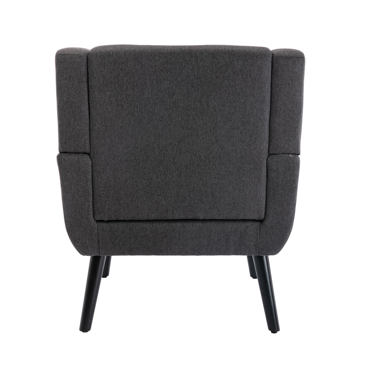 Modern Soft Linen Material Ergonomics Accent Chair