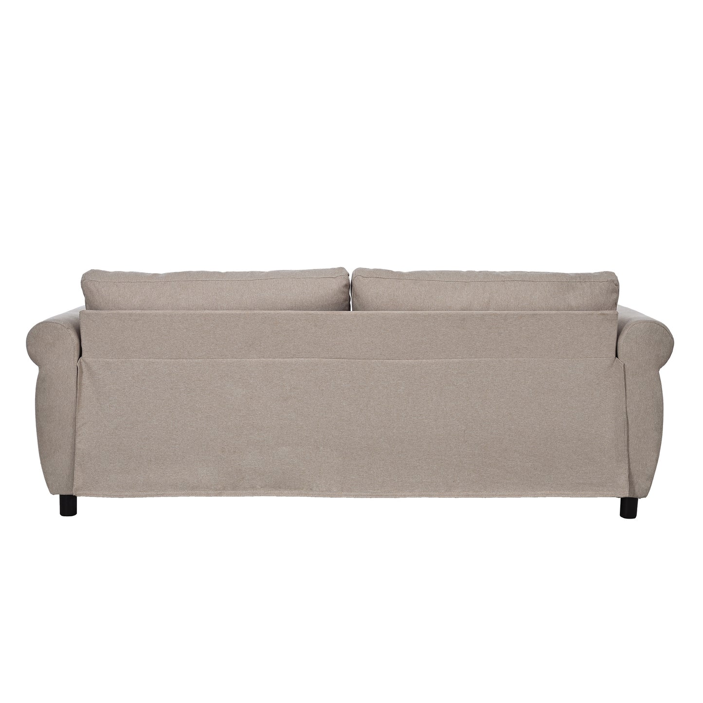 U_Style 80.7'' 2-in-1 Sofa Bed Sleeper with Large Mattress(63''*70.9*3.3 inch), for Living Room Spaces Bedroom