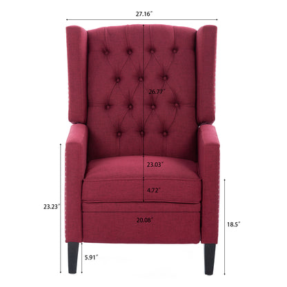 27.16\\\\\\\\\\\\\\\" Wide Manual Wing Chair Recliner