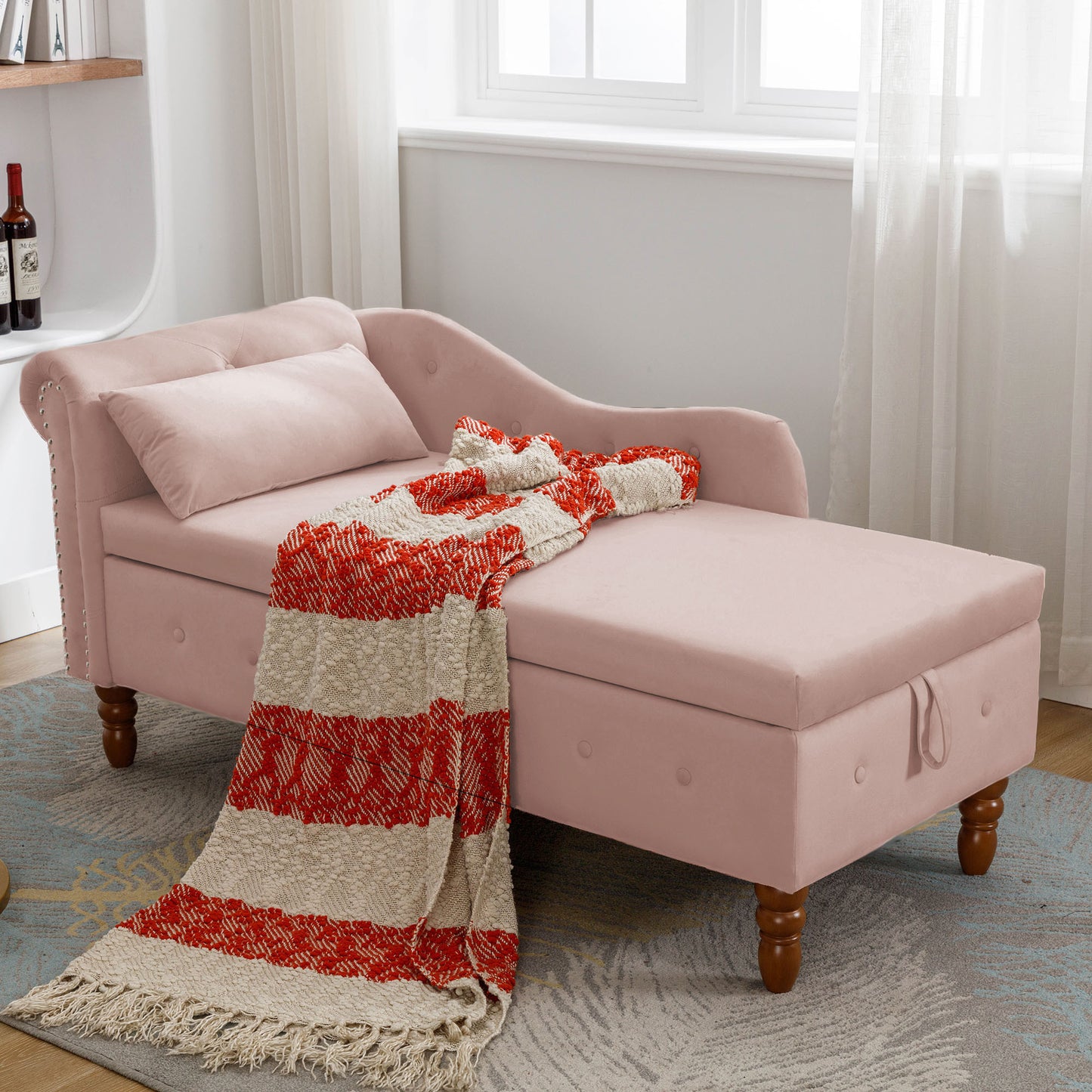 Pink Chaise Lounge